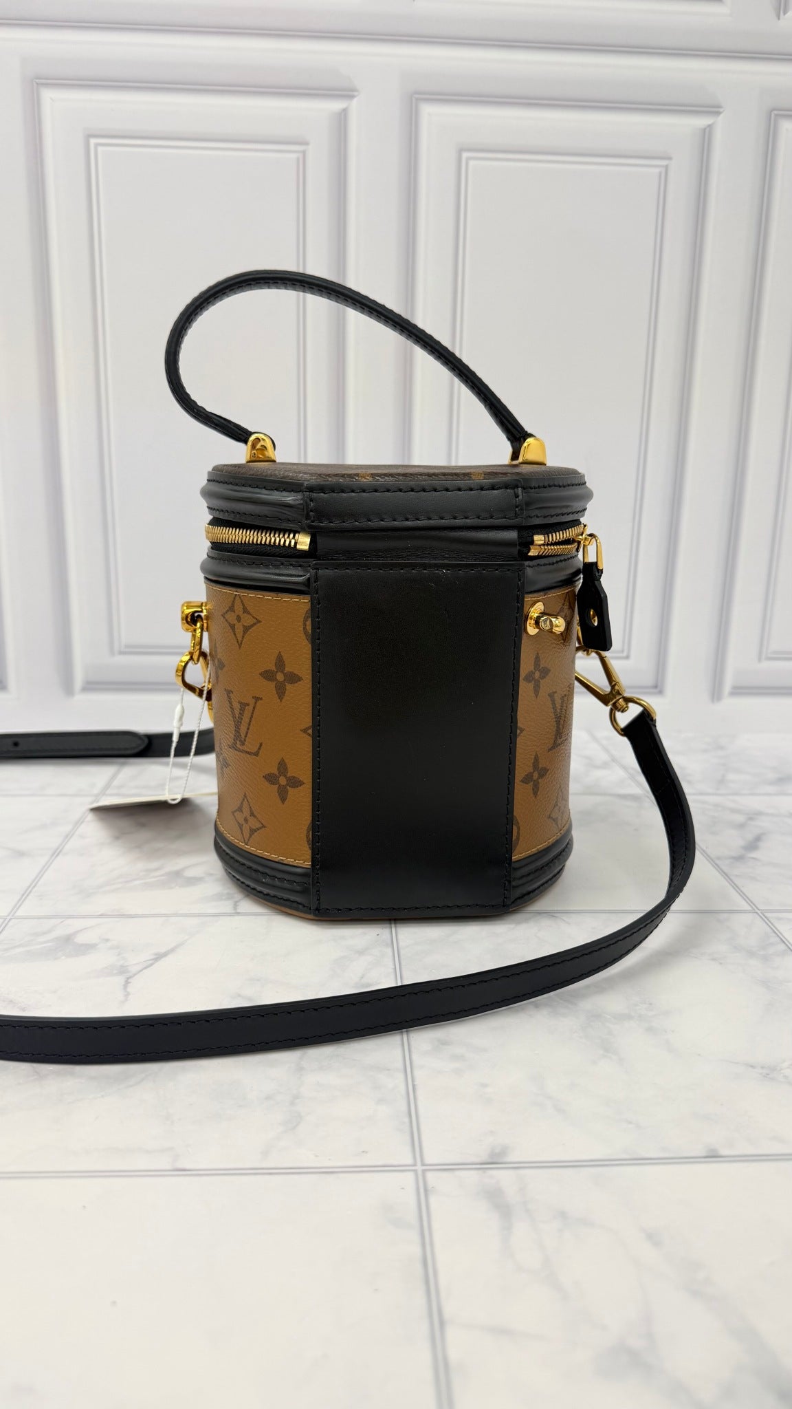  Louis Vuitton Reverse Monogram Cannes Vanity Bag Crossbody Bag 