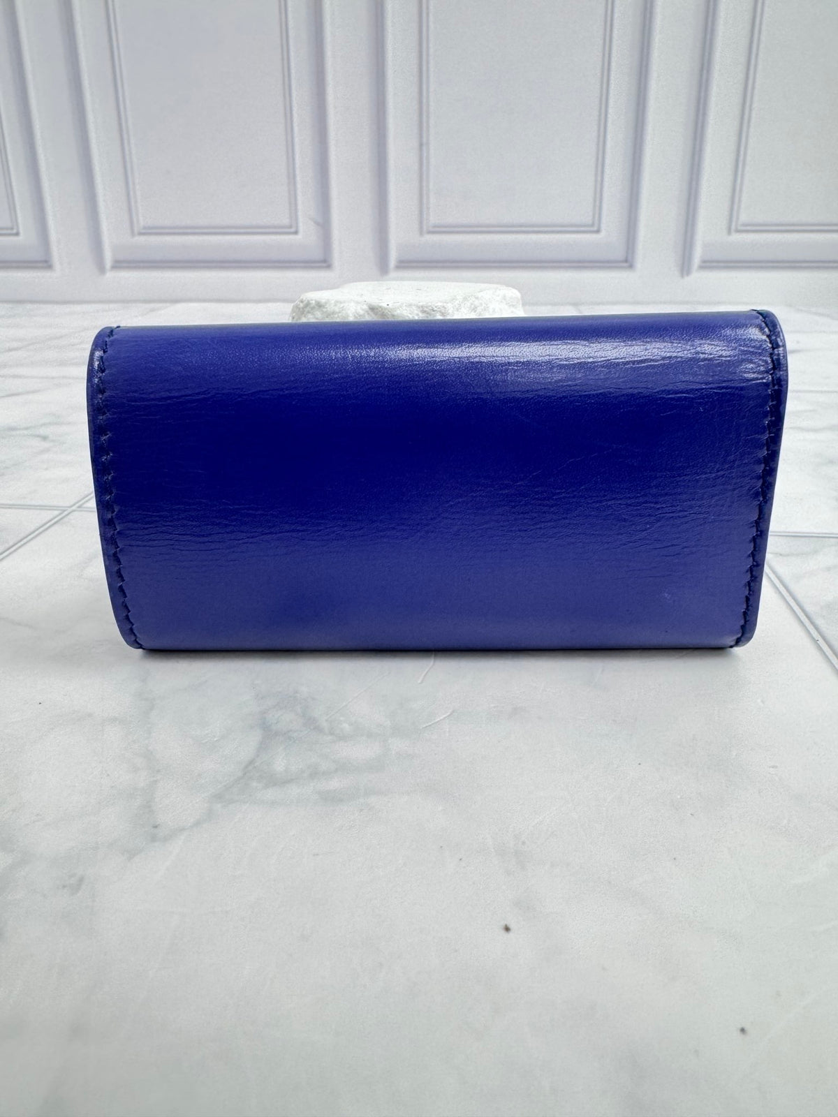 LIKE NEW - Gucci Purple Leather 4 Key Case
