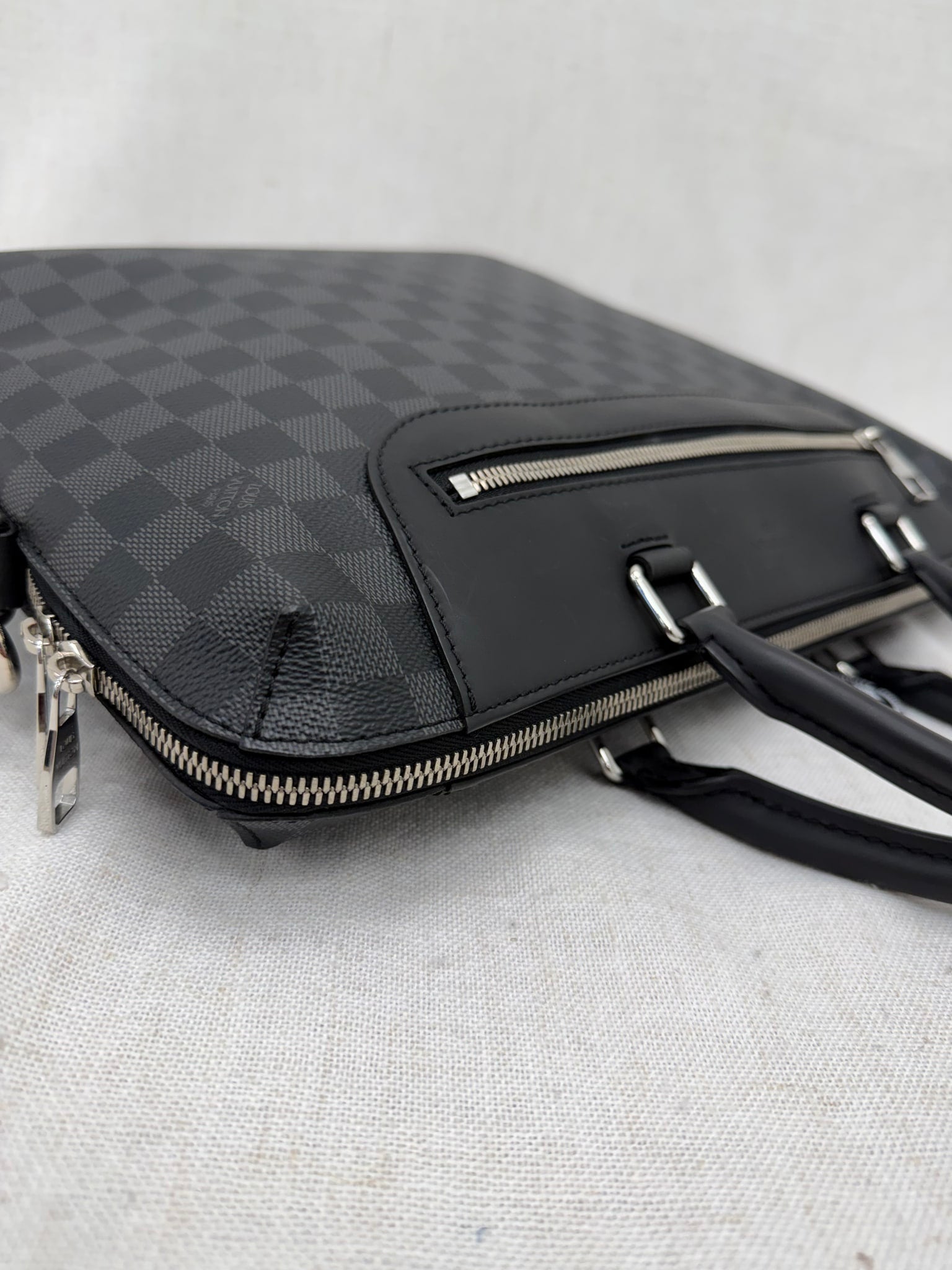 Louis Vuitton Damier Graphite Porte Documents Bag