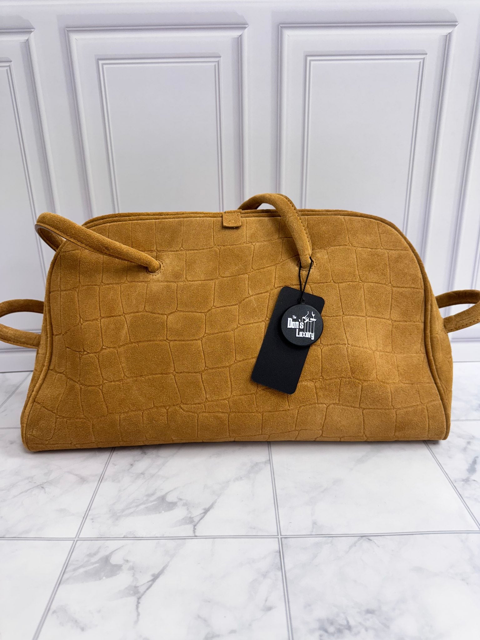BRAND NEW - Jacquemus Camel Suede Leather Le Turismo Shoulder Bag