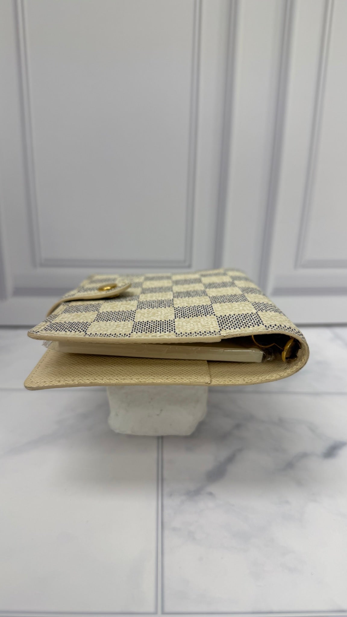 Louis Vuitton Damier Azur Passport Agenda Cover PM 