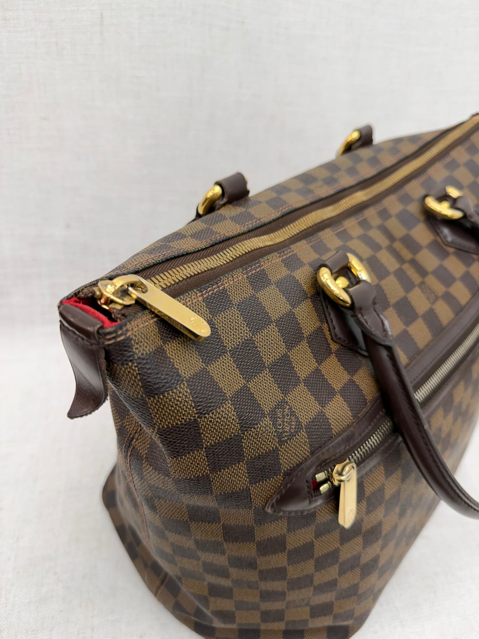 Louis Vuitton Damier Ebene Saleya GM