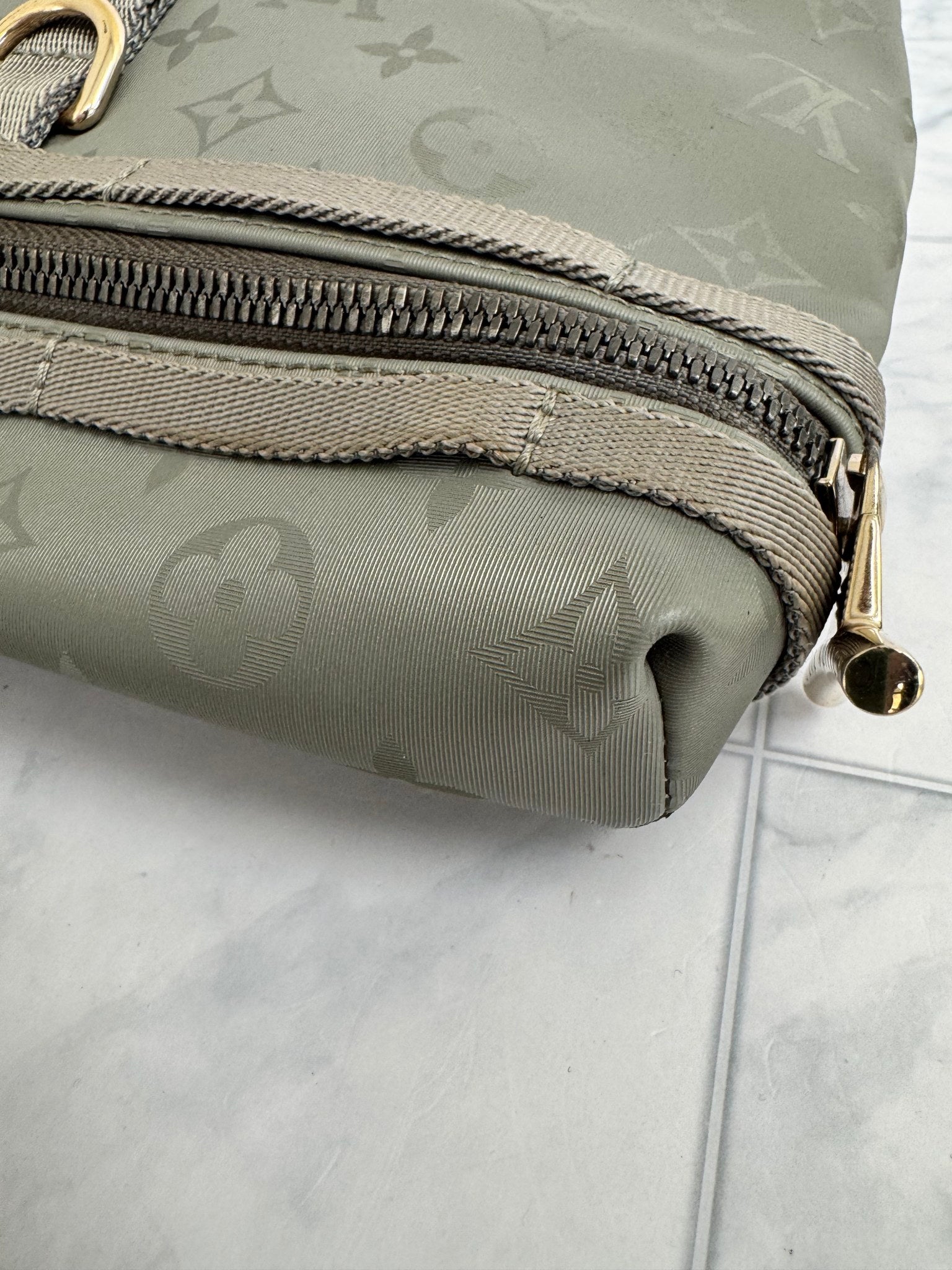 Louis Vuitton Titanium Monogram Messenger Crossbody Bag PM