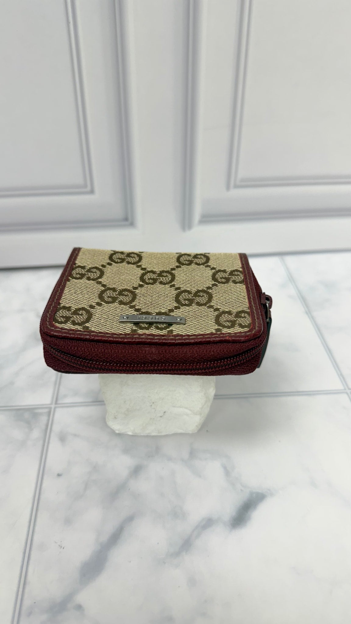 Gucci GG Supreme Canvas Coin Pouch