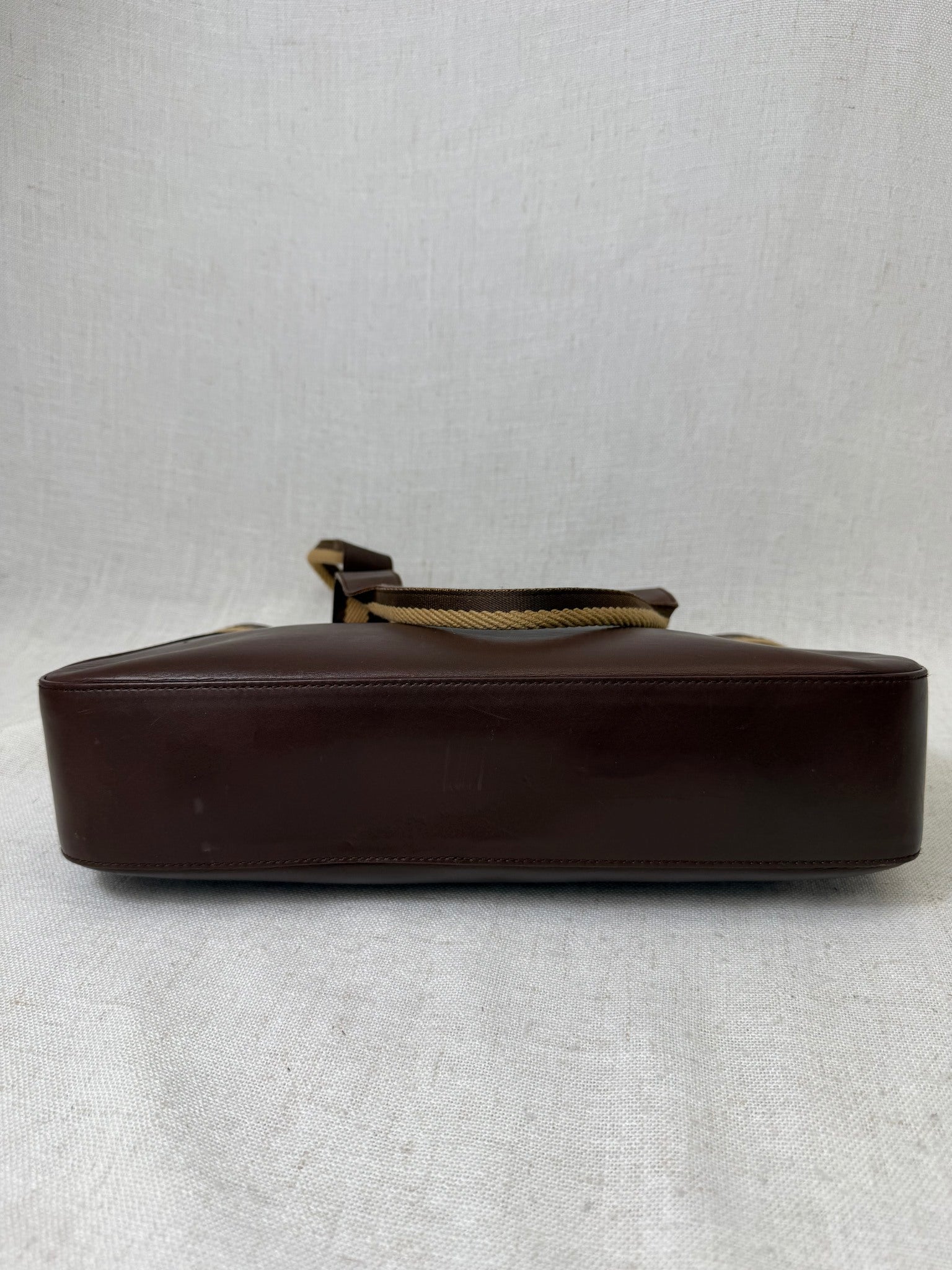 Gucci Brown Leather Tote Bag