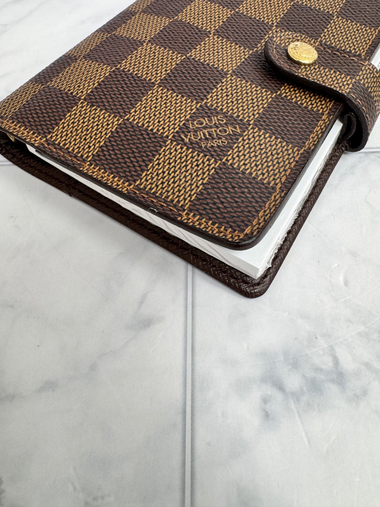Louis Vuitton Damier Ebene Agenda PM