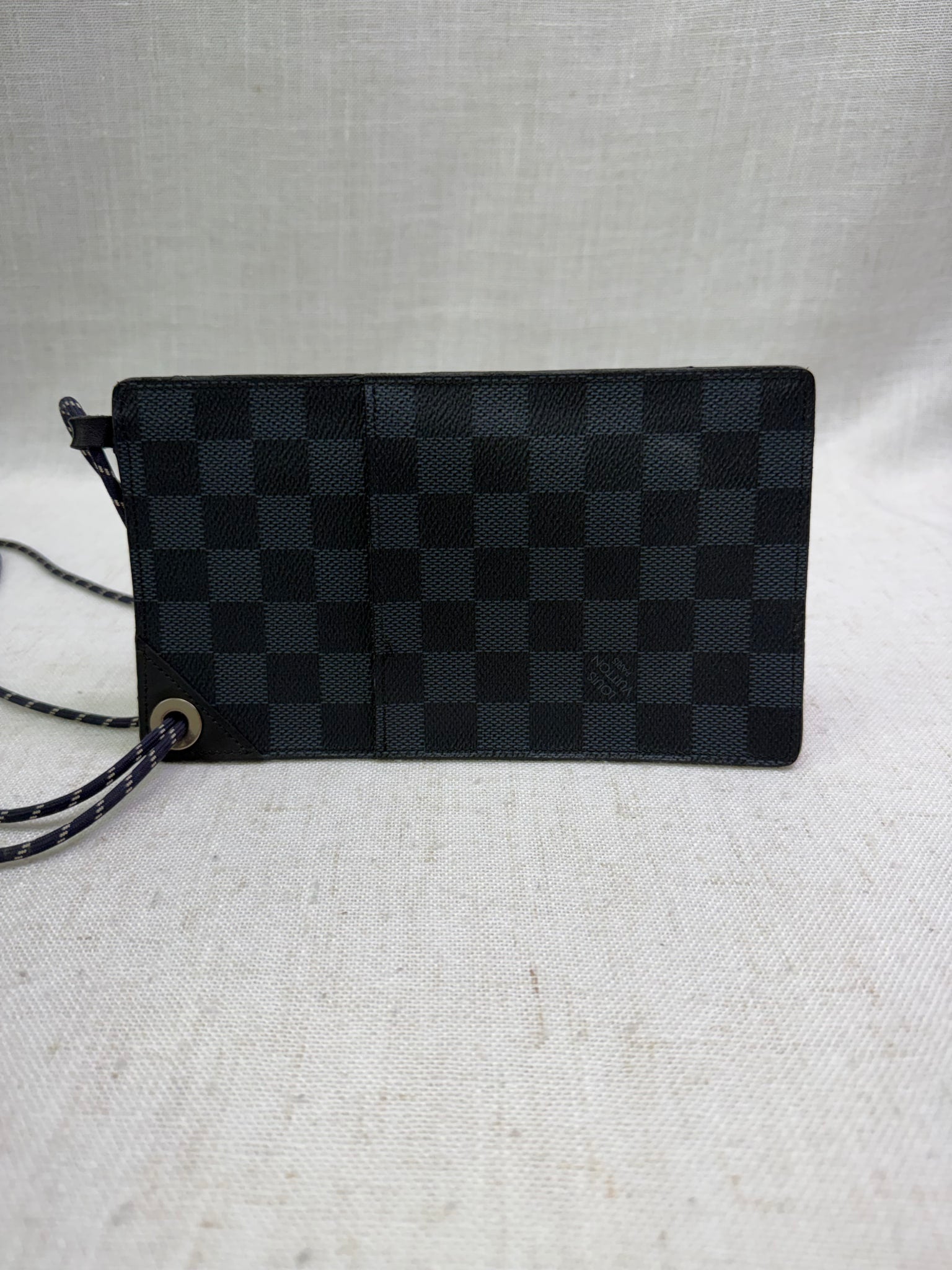 Louis Vuitton Damier Cobalt Americas Cup Pochette Regatta Bag