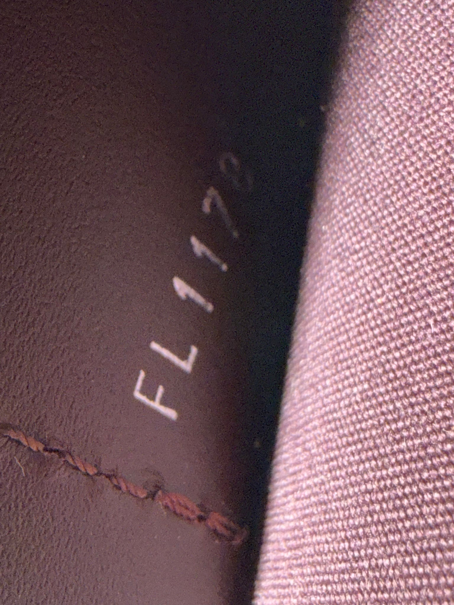 Louis Vuitton Burgundy Patent Leather Louise Chain Clutch PM