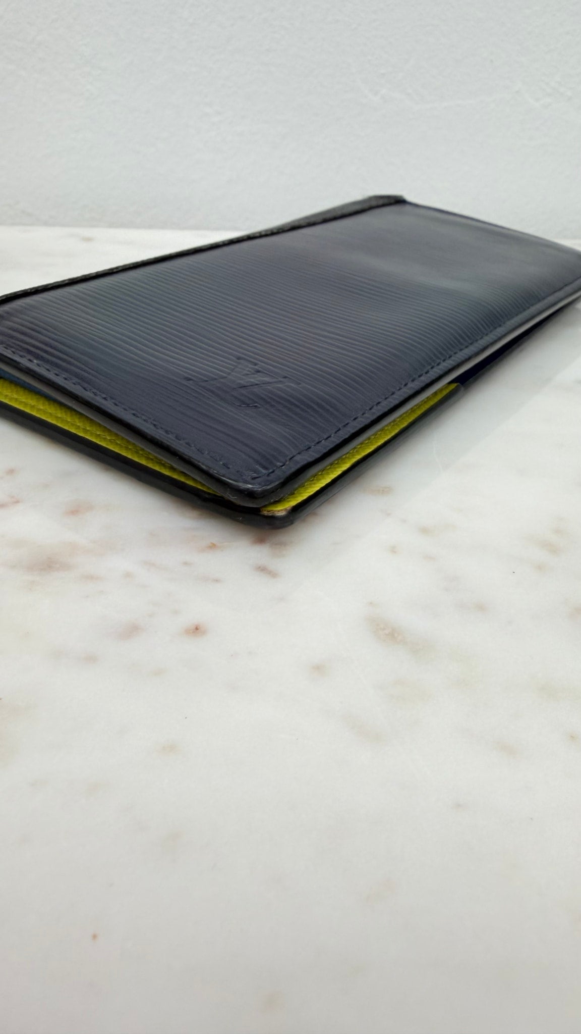 Louis Vuitton Bicolor Epi & Damier Graphite Brazza Wallet
