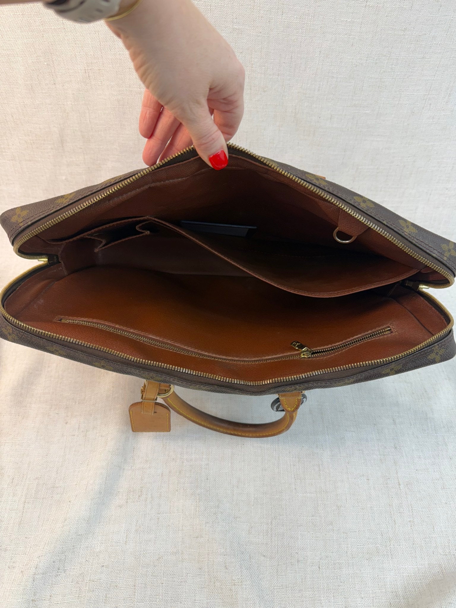 Louis Vuitton Monogram Porte Documents Voyage Briefcase