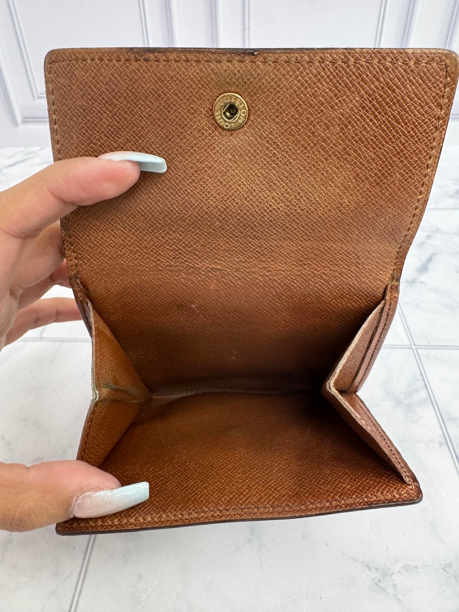Louis Vuitton Monogram Elise Trifold Wallet