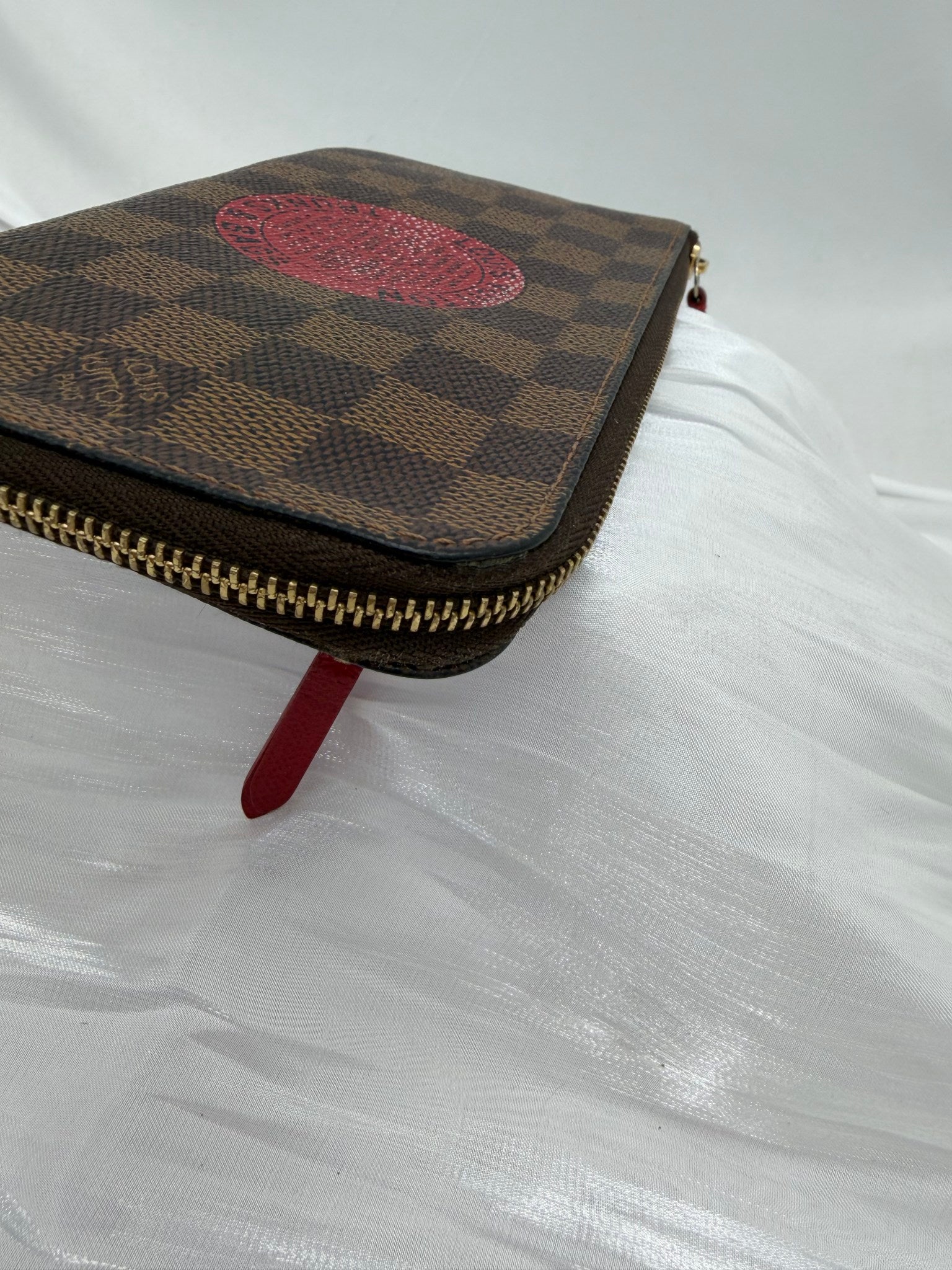 Louis Vuitton Damier Ebene Trunks L Zippy Wallet
