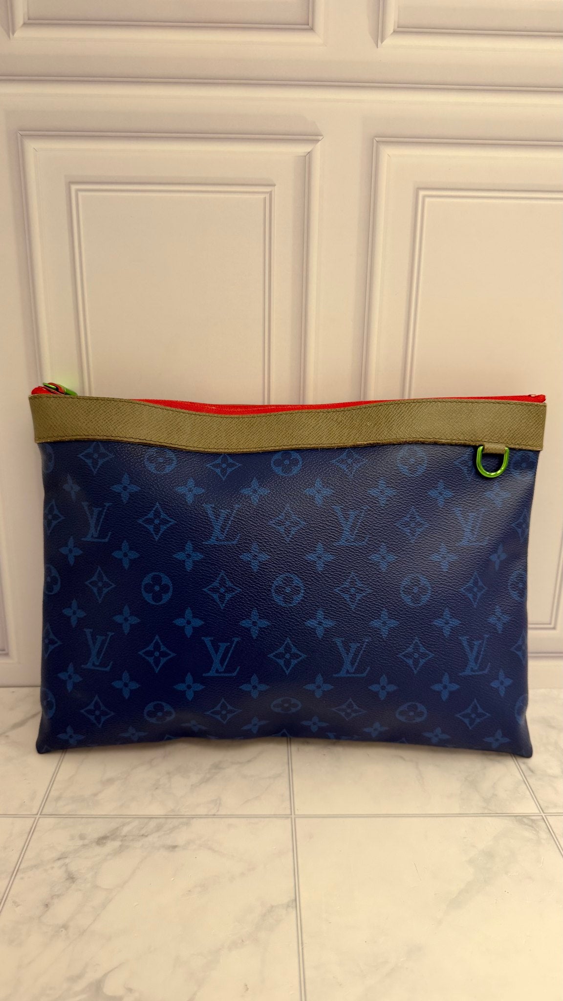 Louis Vuitton Cobalt Monogram Apollo Pacific Pochette 