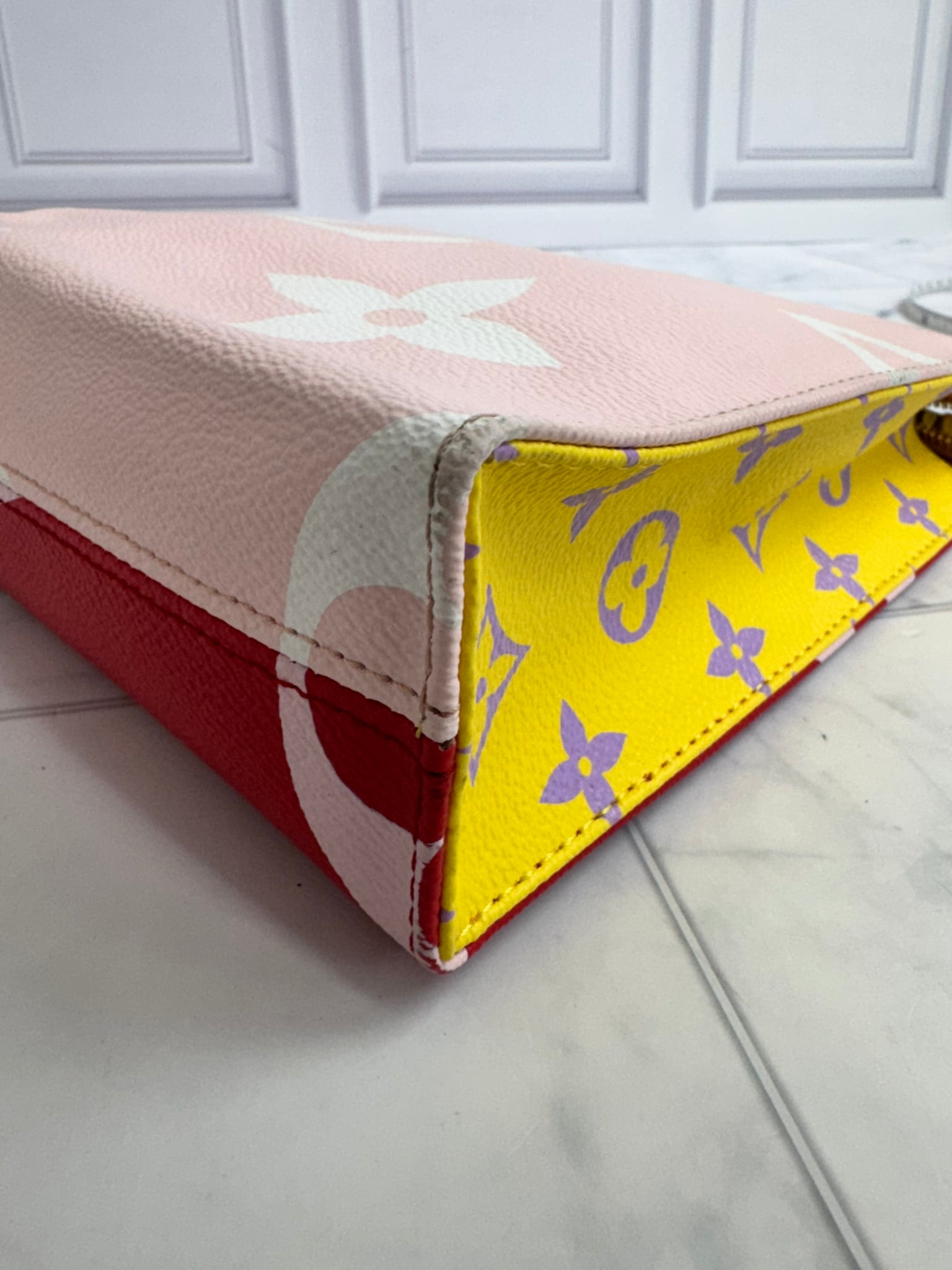 Louis Vuitton Red And Pink Monogram Giant Toiletry Pouch 26