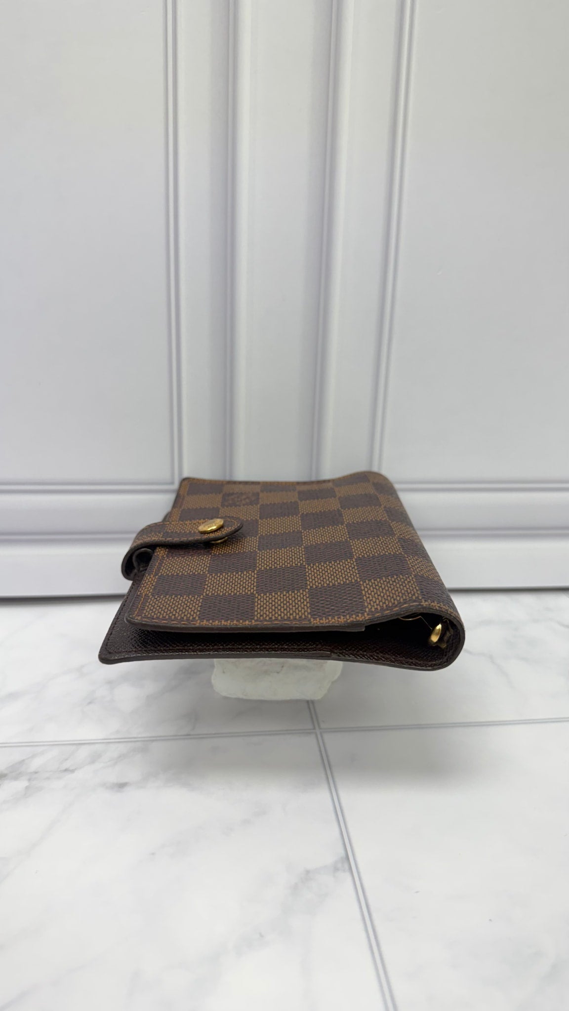 Louis Vuitton Damier Ebene Passport Agenda Cover PM 