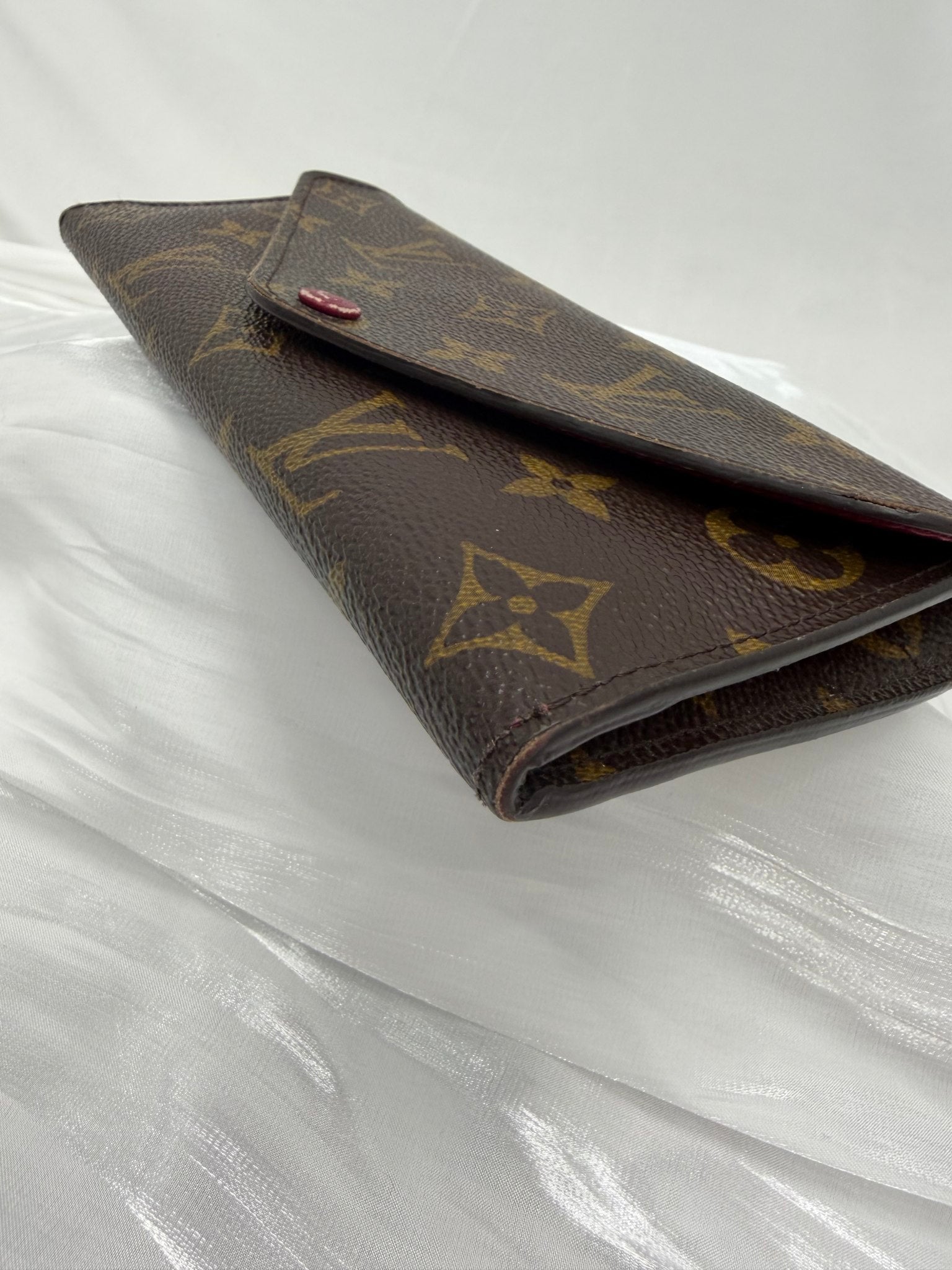 Louis Vuitton Monogram & Fuchsia Josephine Wallet