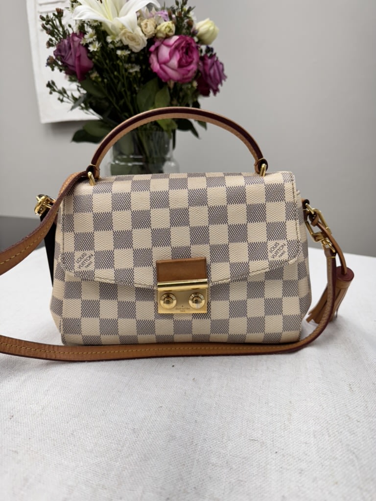 Louis Vuitton Damier Azur Croisette 2Way Bag