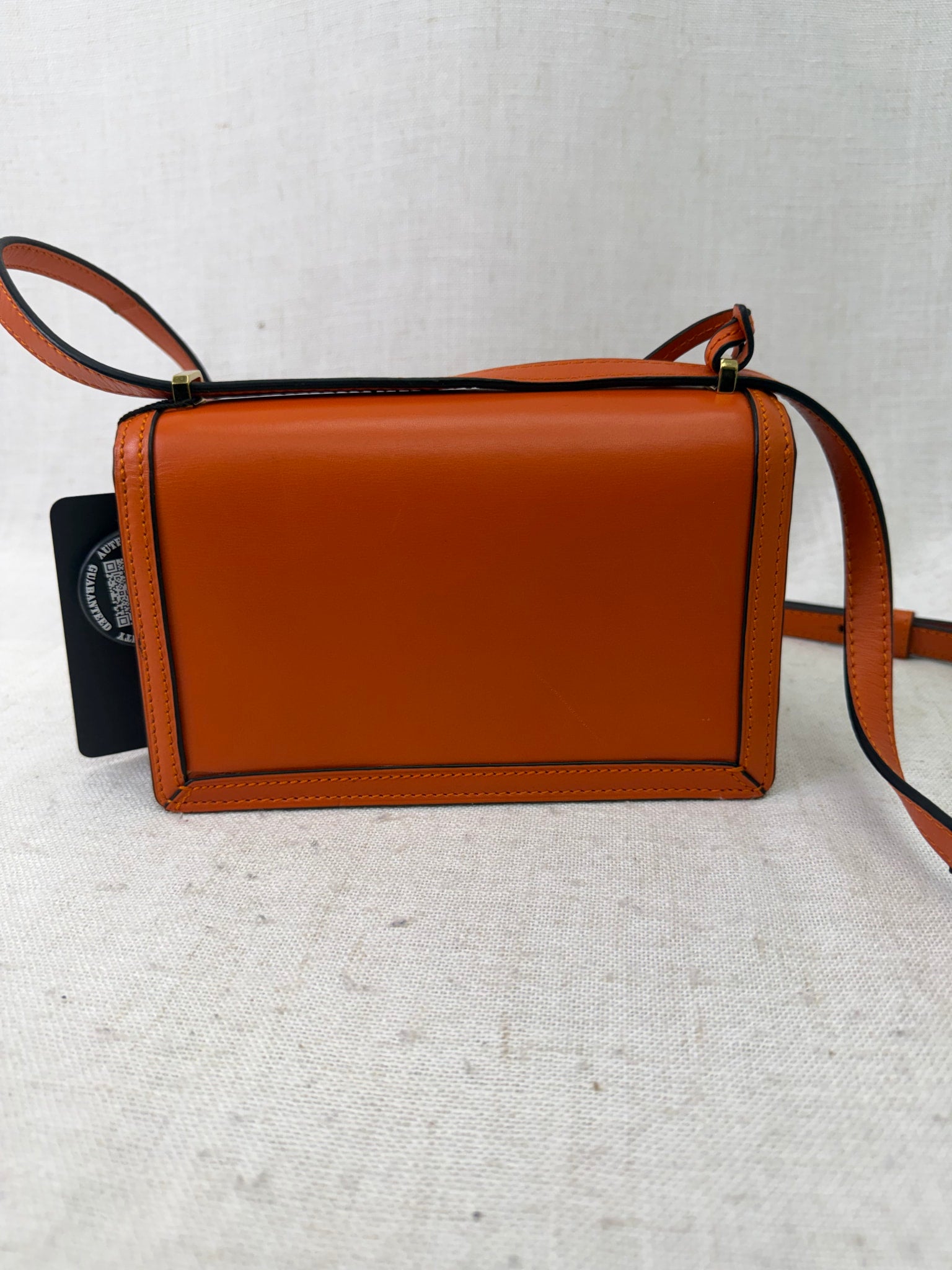 Loewe Orange Leather Barcelona Crossbody