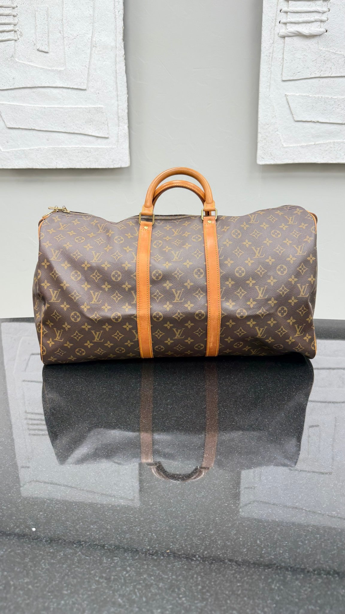 Louis Vuitton Monogram Keepall 55