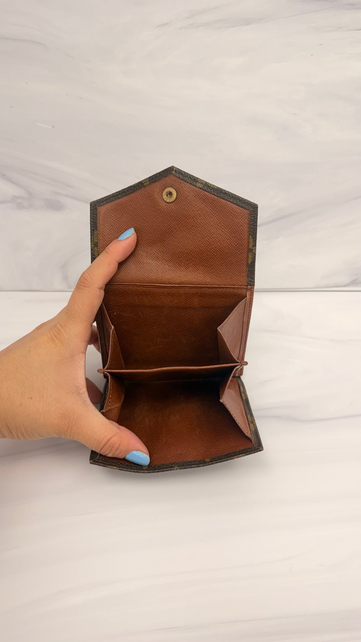 Louis Vuitton Monogram Elise Compact Wallet