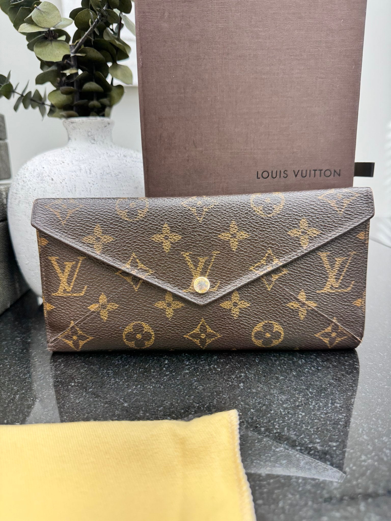 Louis Vuitton Monogram Portefeuille Origami Long Wallet