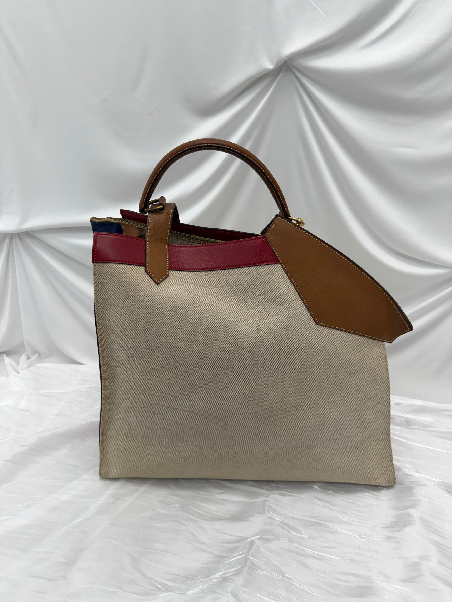 Hermès Toile Sac Himalaya Symbiose 43 