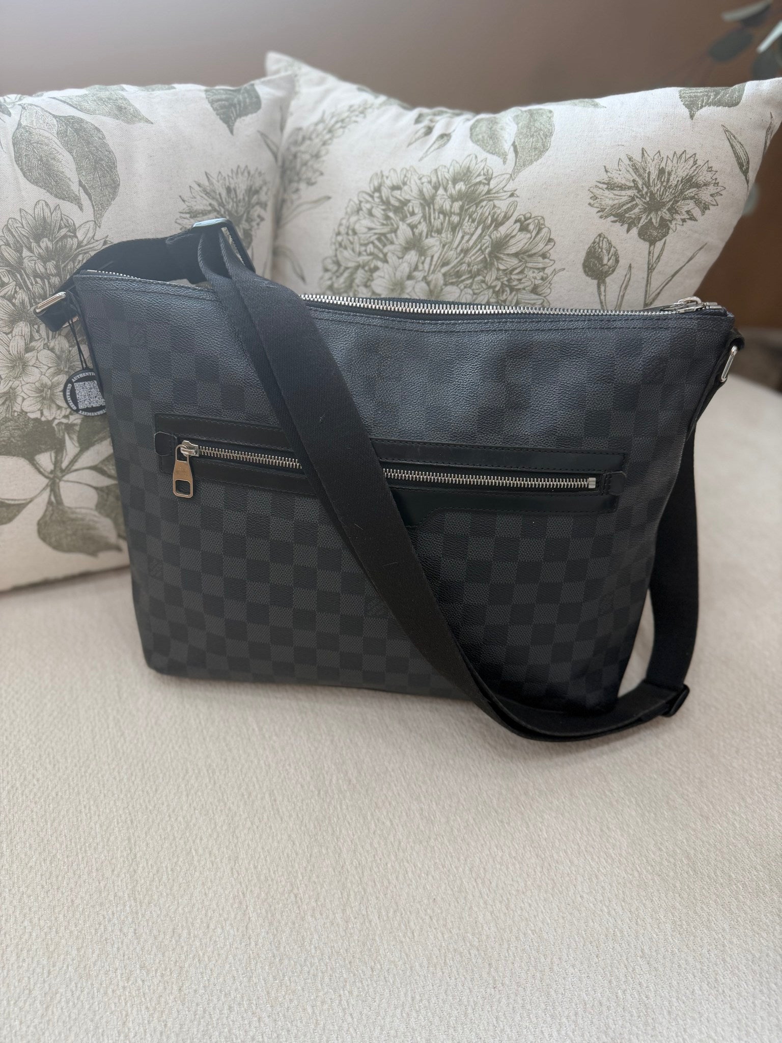 Louis Vuitton Damier Graphite  Mick Bag