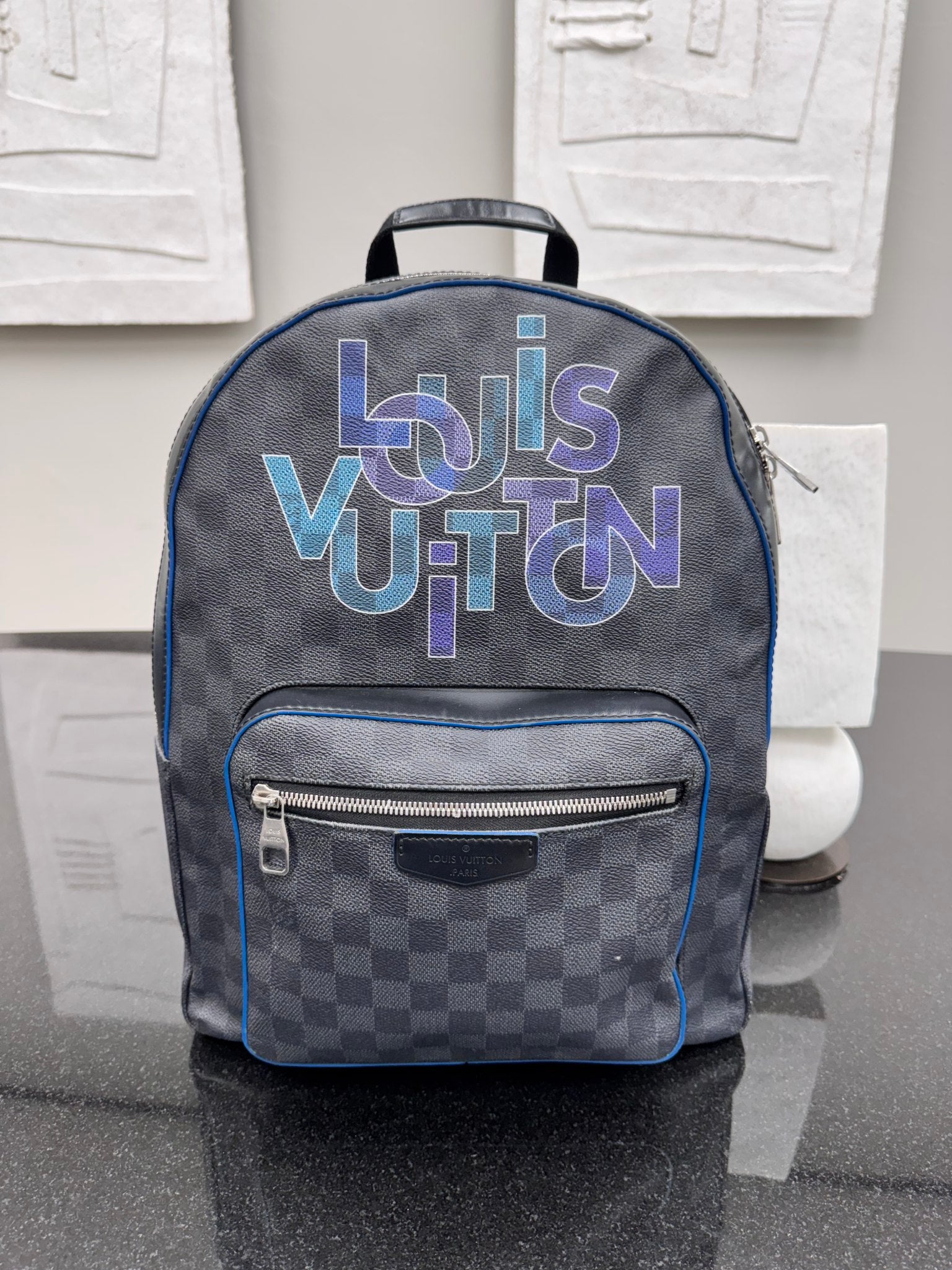 Louis Vuitton Multicolor Damier Graphite Josh Backpack
