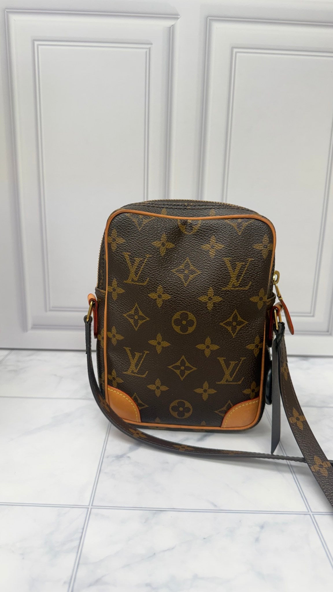 Louis Vuitton Monogram Game On Panama Set Shoulder Bag 