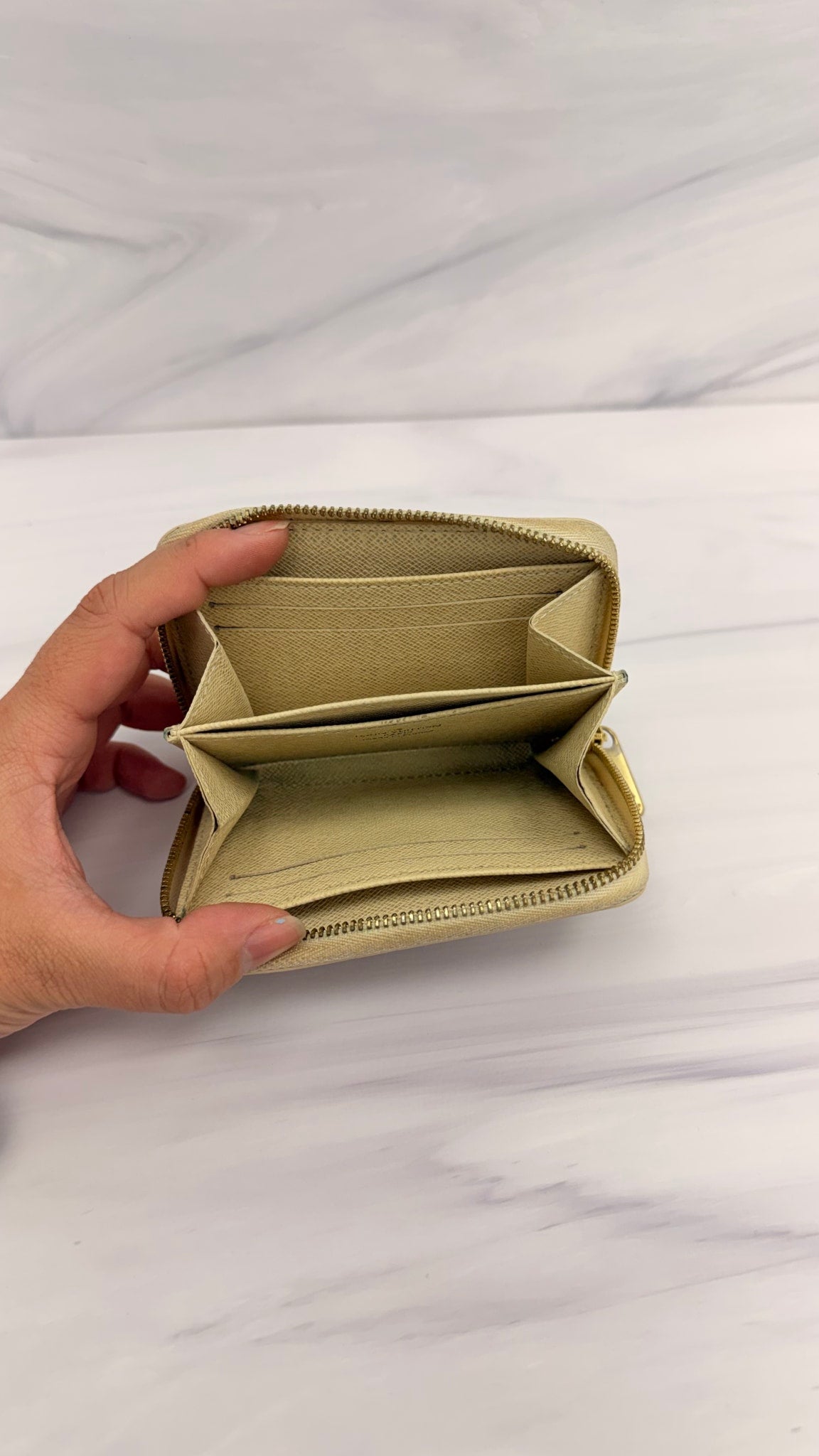 Louis Vuitton Damier Azur Zippy Coin Purse