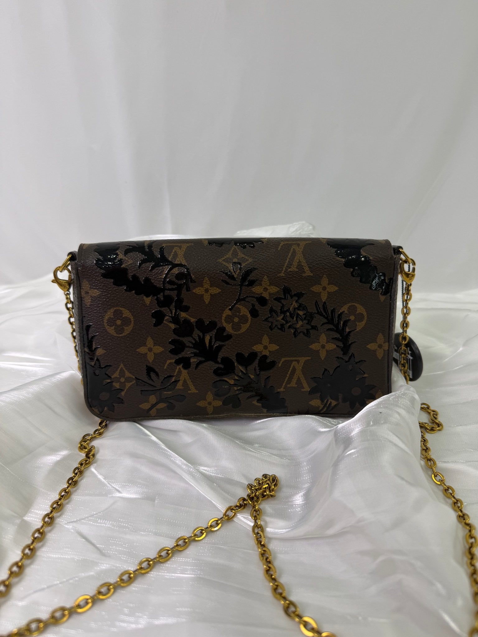 Louis Vuitton Monogram Blossom Noir Felicie Bag