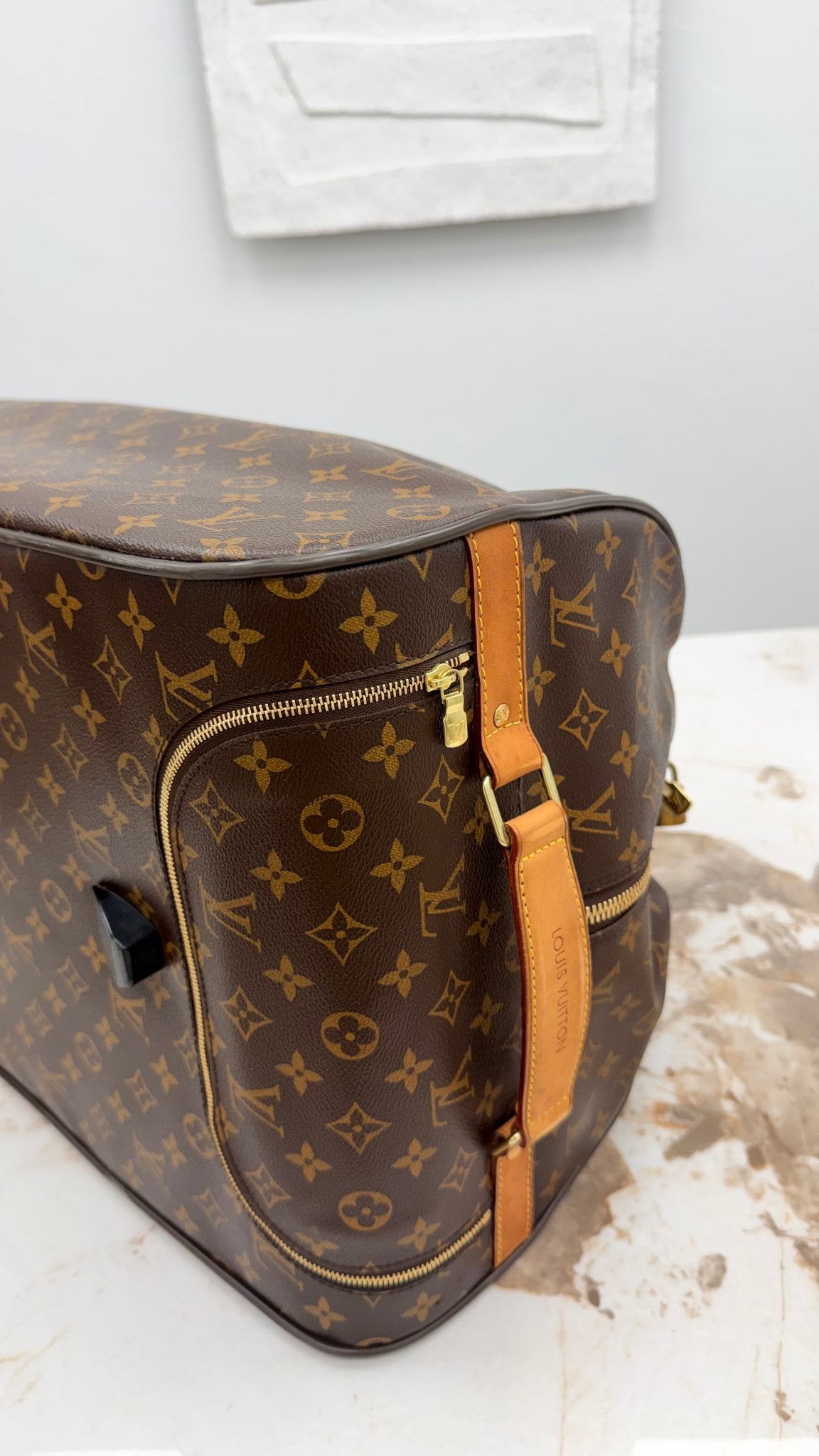 Louis Vuitton Monogram Eole Rolling Duffle Bag 