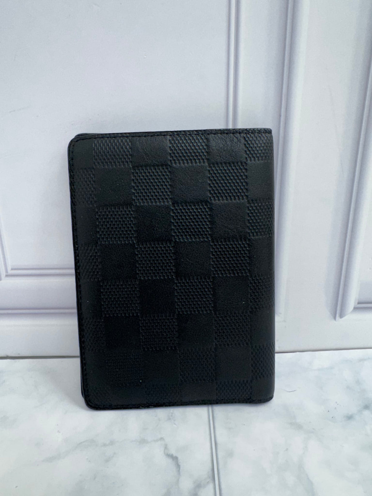 Louis Vuitton Black Damier Infini Leather Pocket Organizer