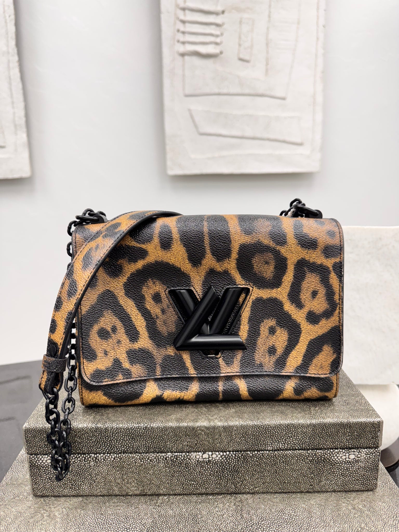 Louis Vuitton Wild Animal Twist MM Bag