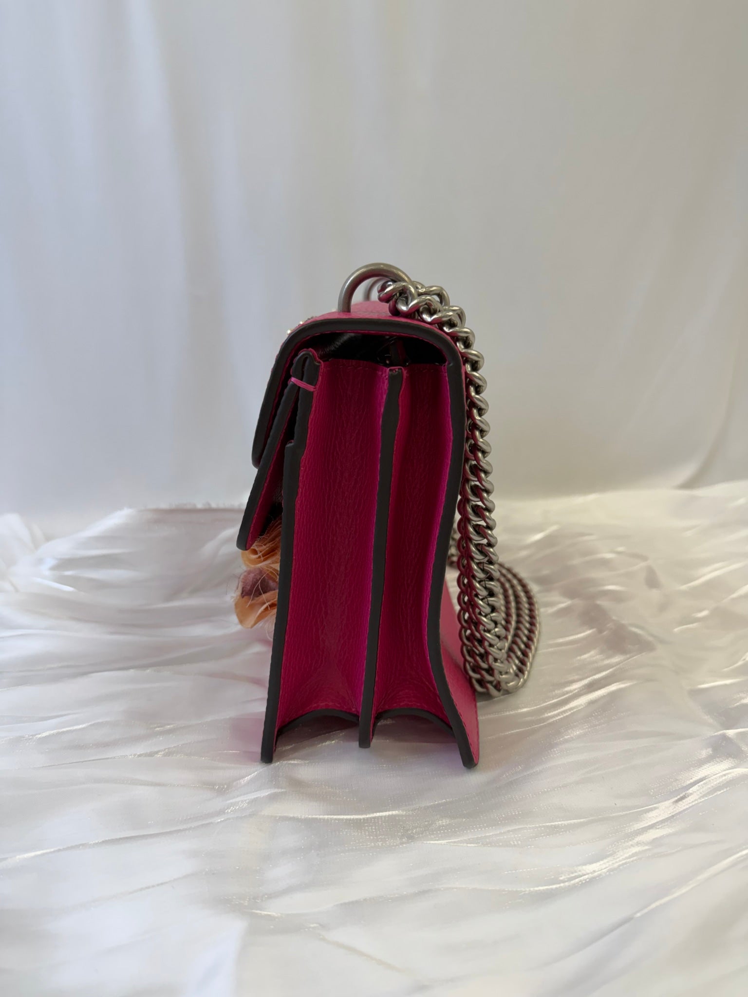 Gucci Pink Leather Guccify Dionysus