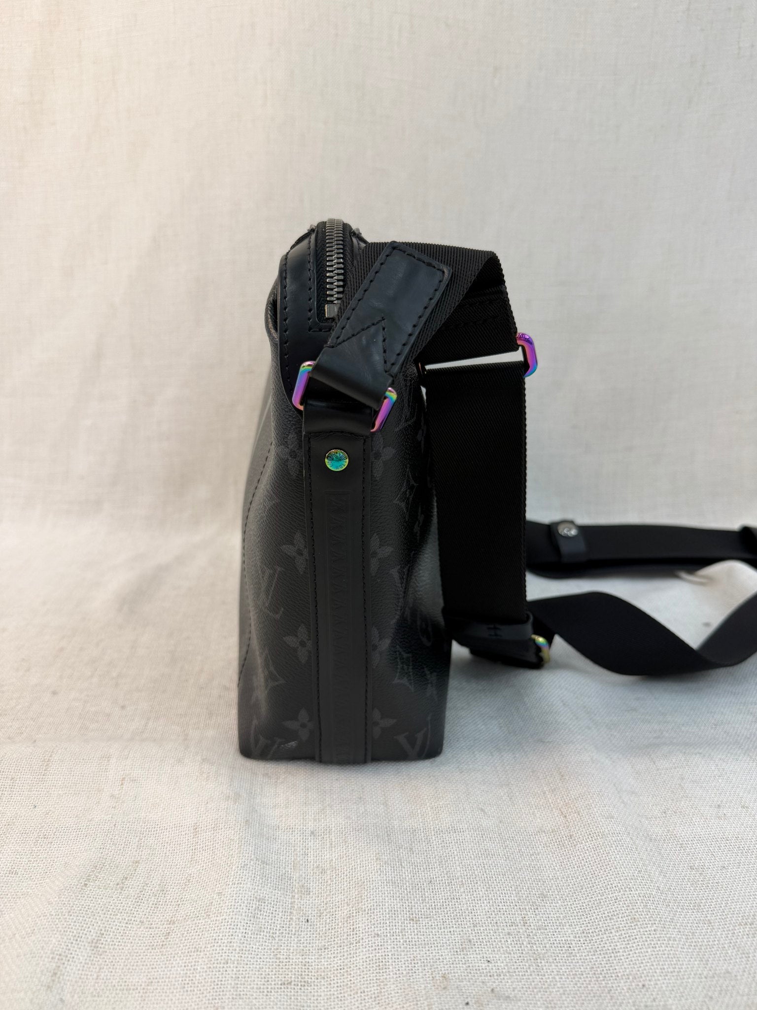 Louis Vuitton Monogram Eclipse Fragment Apollo Messenger Bag