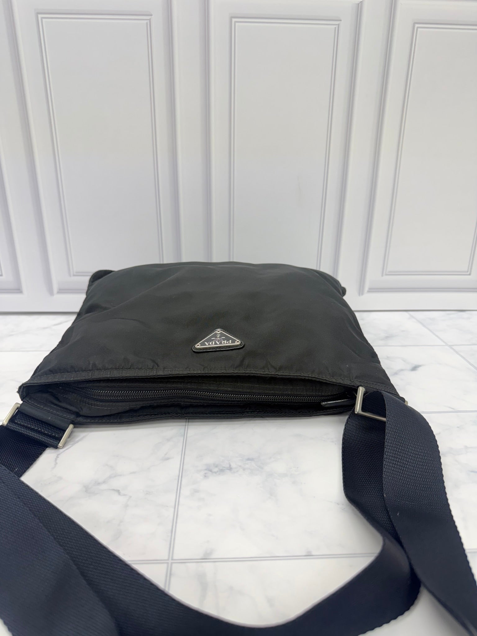Prada Balck Nylon Crossbody