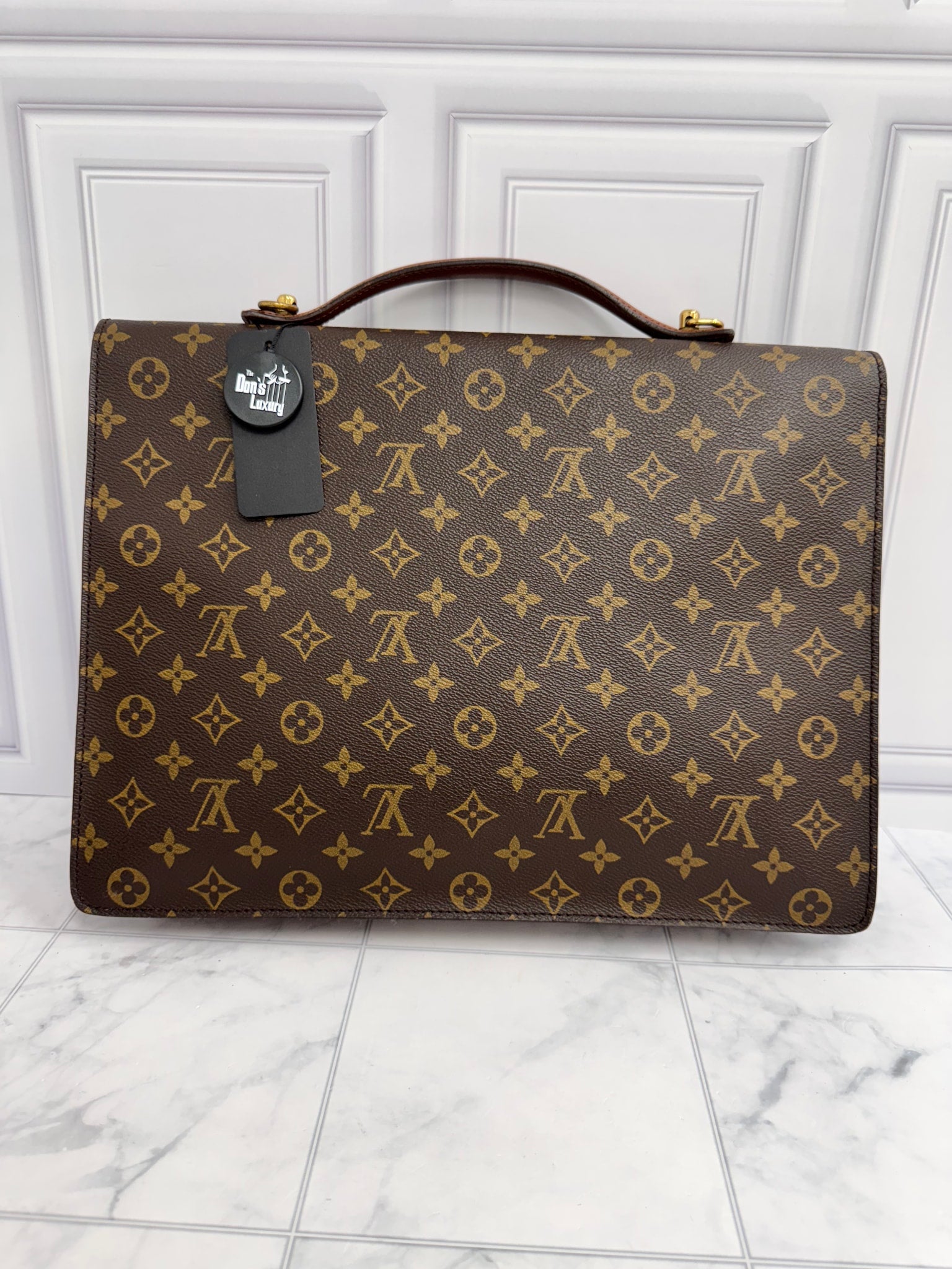 Louis Vuitton Monogram Serviette Conseiller Top Handle Briefcase