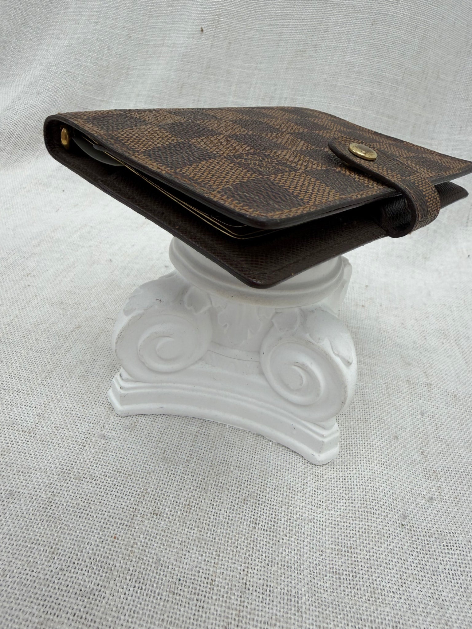 Louis Vuitton Damier Ebene Passport Agenda PM