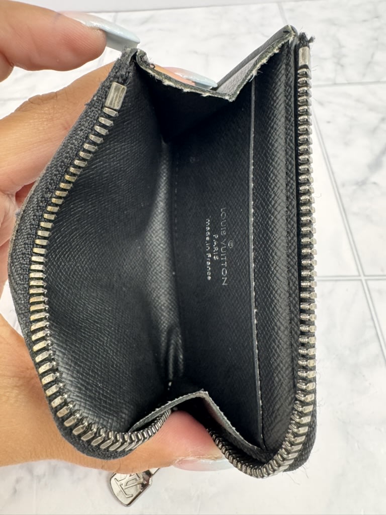 Louis Vuitton Monogram Eclipse Coin Case