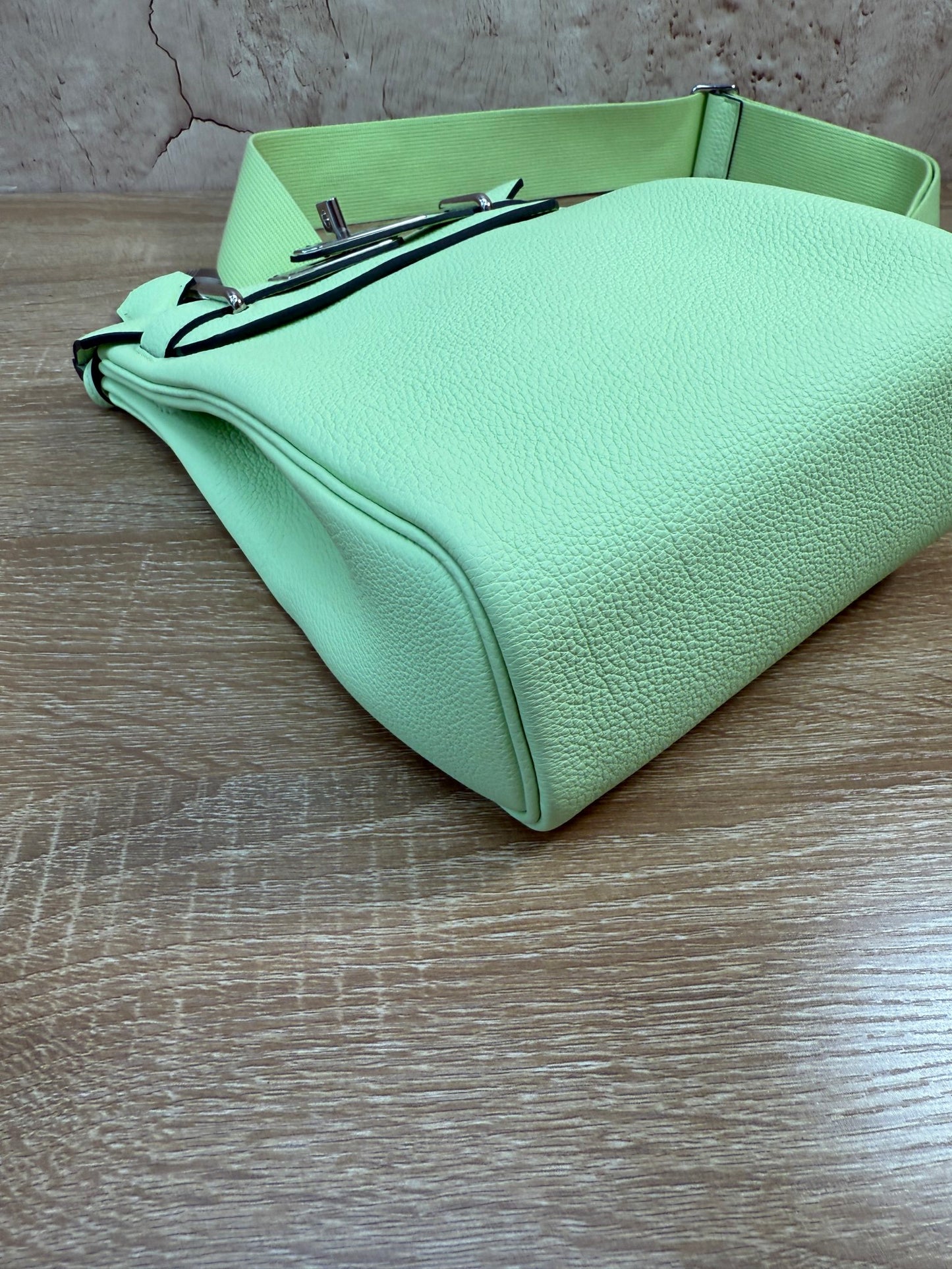 BRAND NEW- Hermes Vert Absinthe Togo Leather Hac A Dos PM Backpack