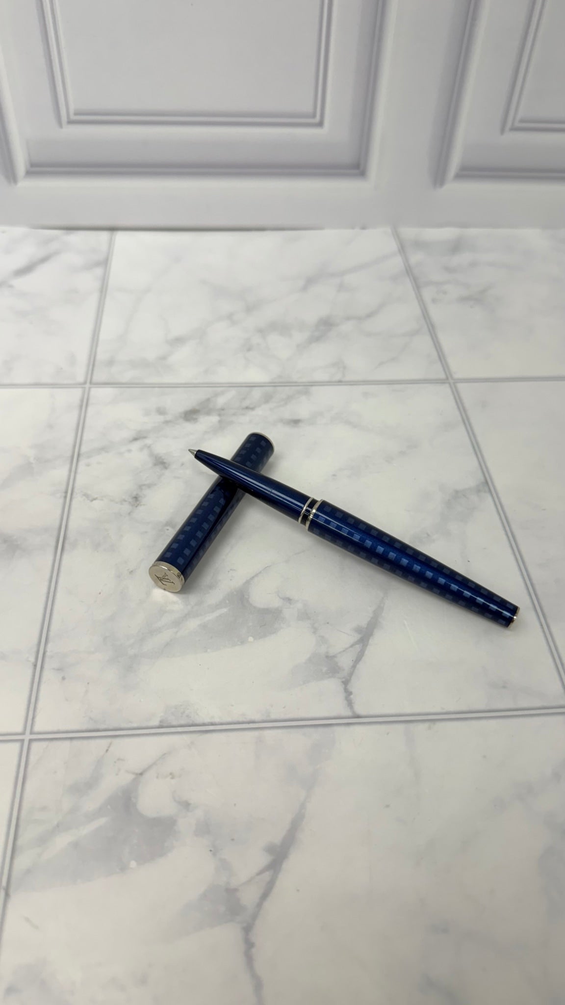 Louis Vuitton Blue Jetrack Ballpoint Pen 