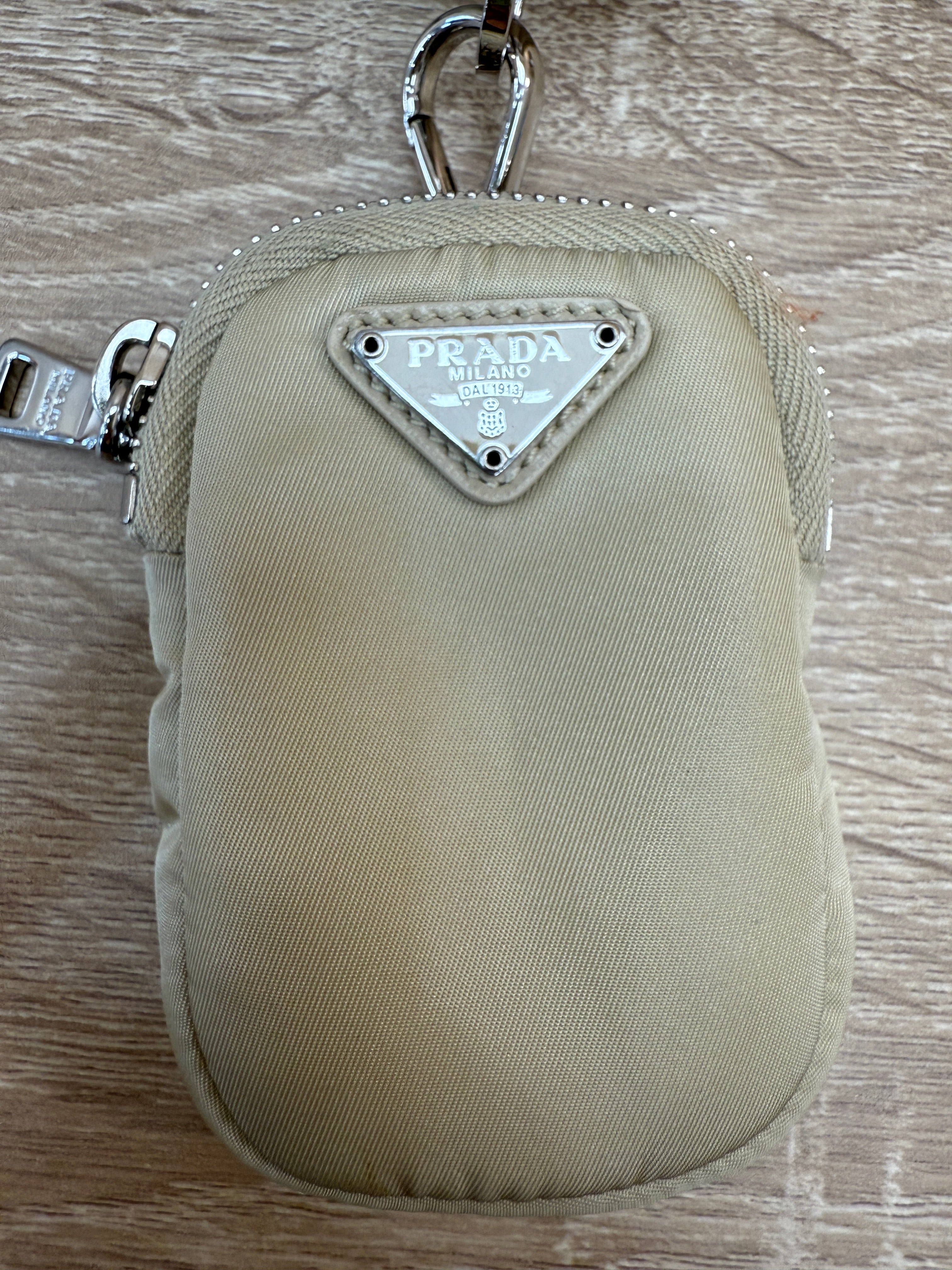 Prada Tan Nylon Re-Edition Crossbody