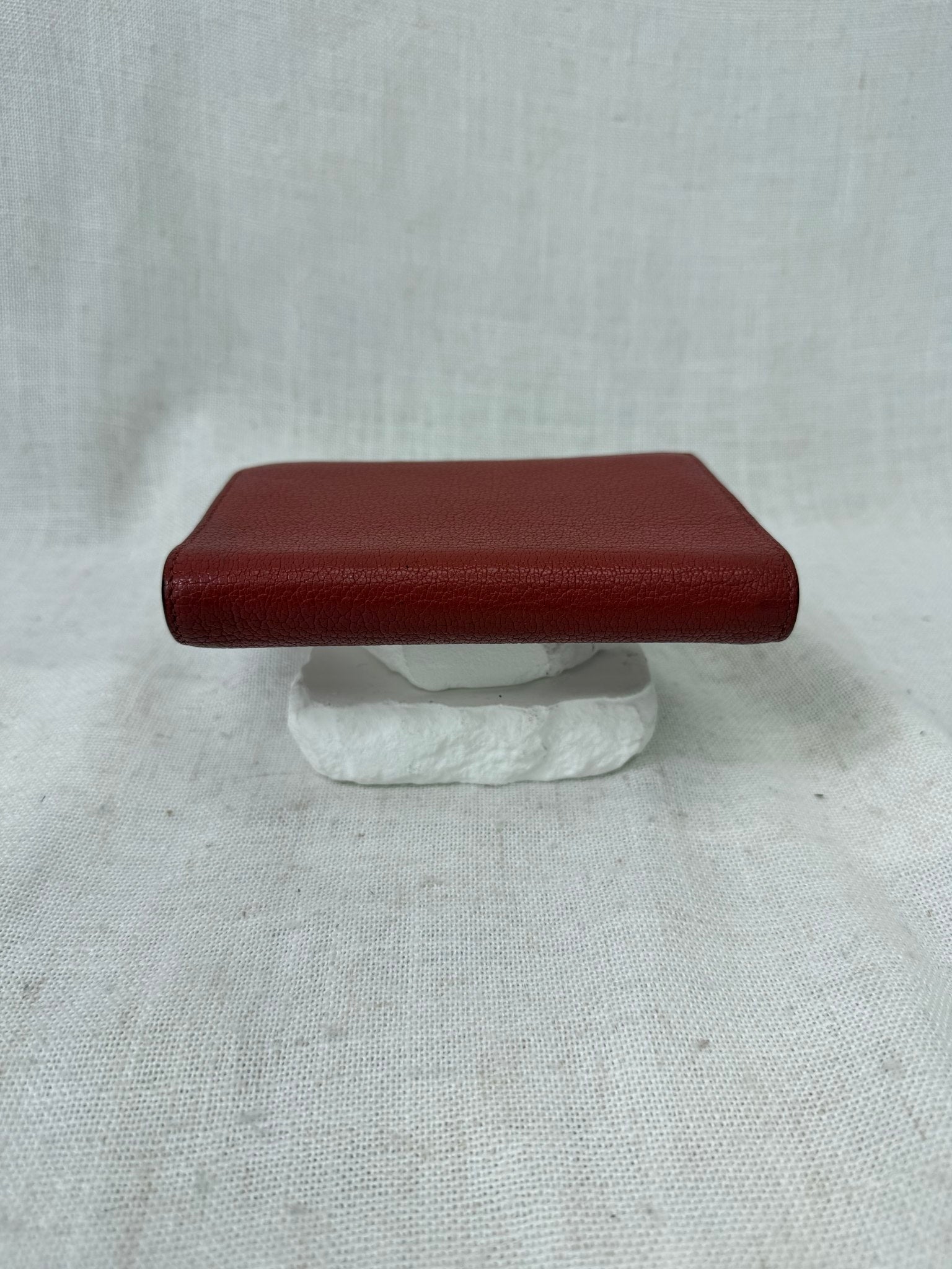 Hermes Brick Red Leather Notebook Cover 