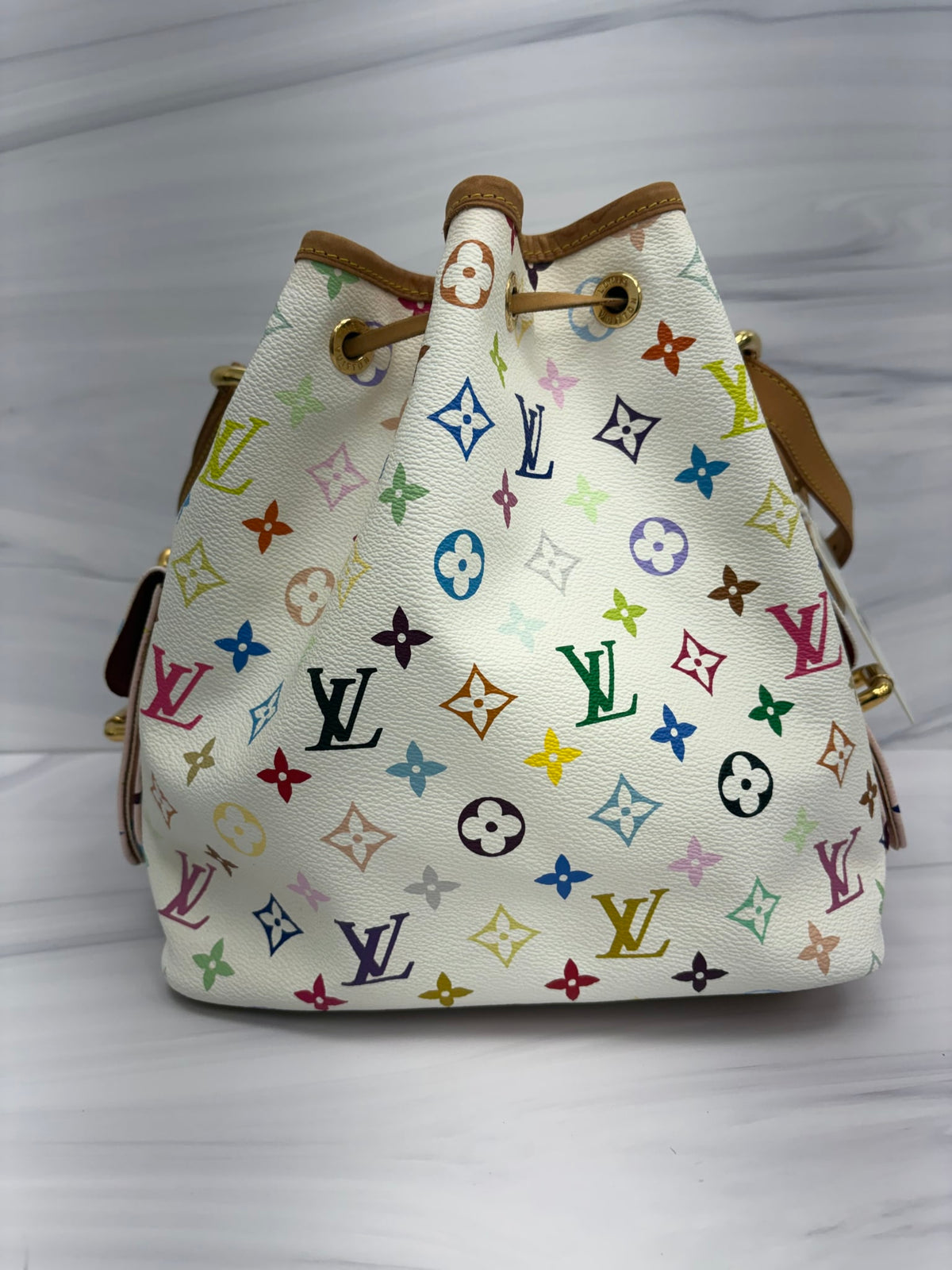 Louis Vuitton Monogram Multicolor Petit Noe Bucket Bag