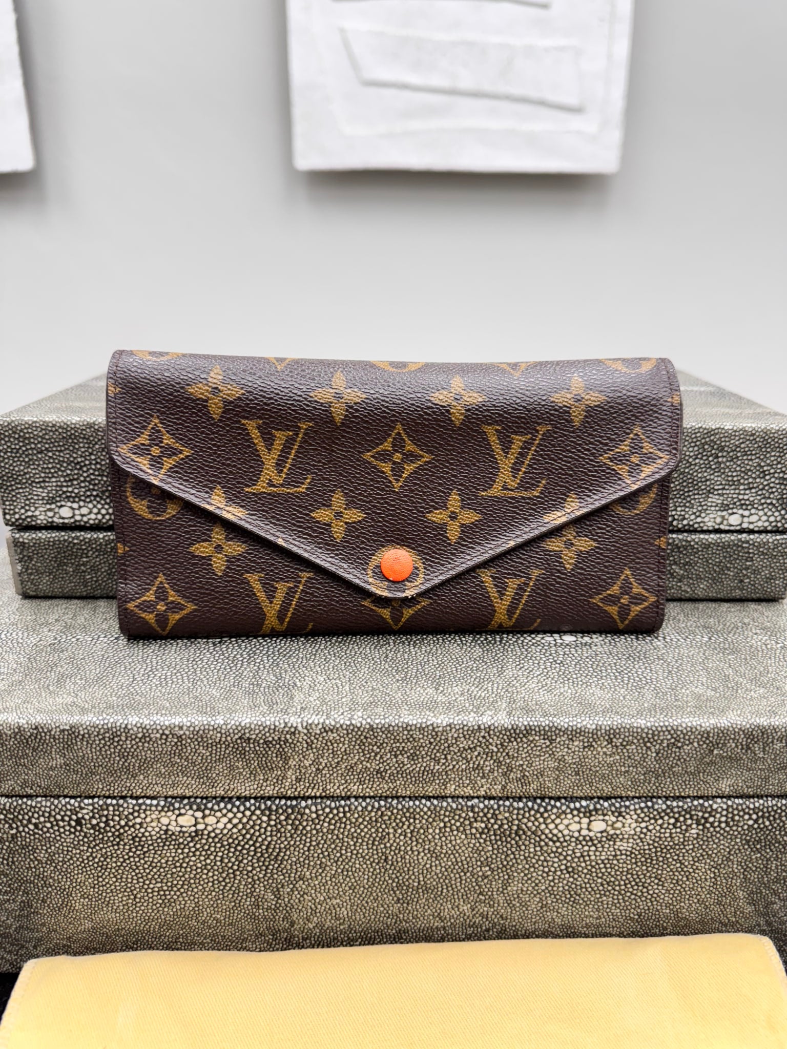 Louis Vuitton Monogram Josephine Long Wallet