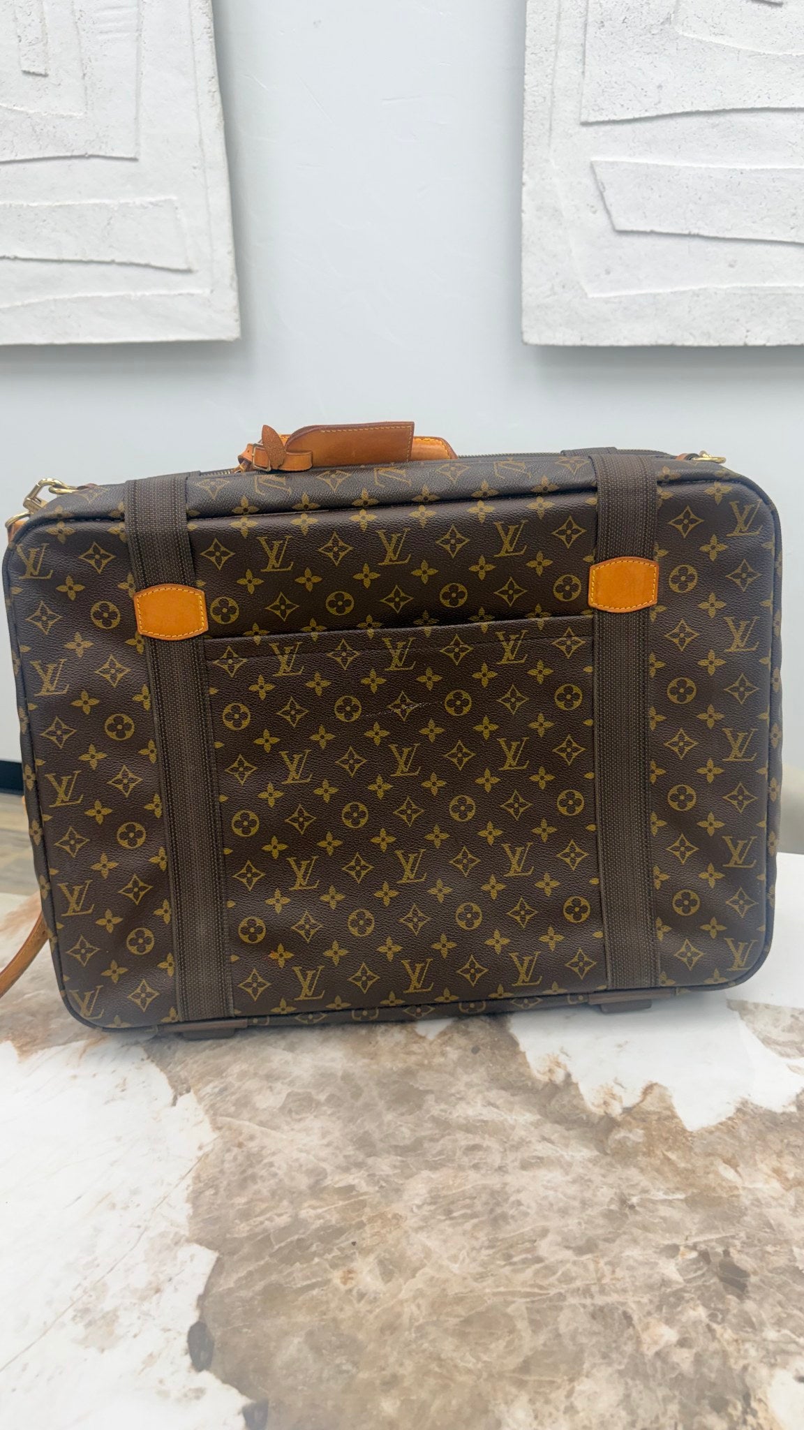 Louis Vuitton Monogram Satellite 53 Suitcase 