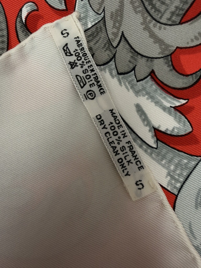 Hermes Le Mors a La Conetable Carre 90 Silk Scarf