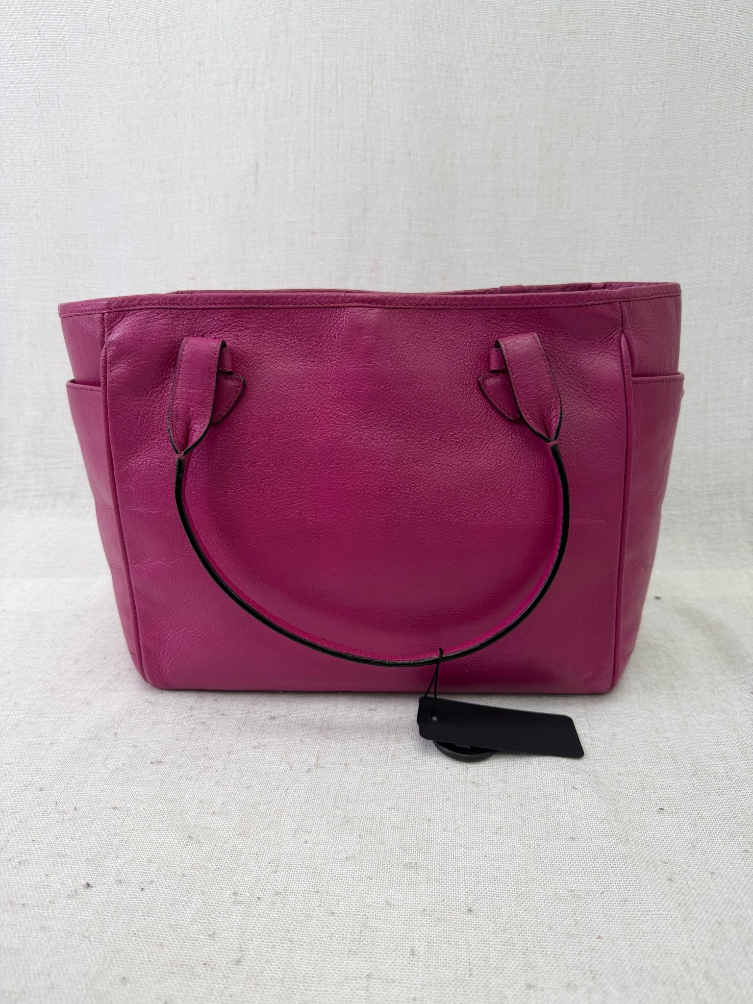 Loewe Fuchsia Leather Heritage Tote