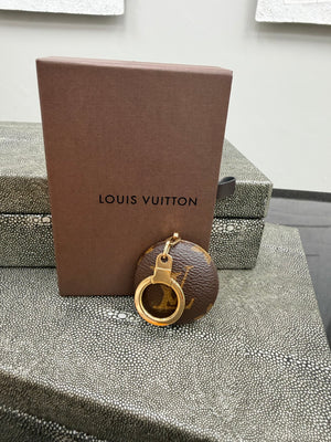 Louis Vuitton Monogram Astropill Key Ring Holder Bag Charm